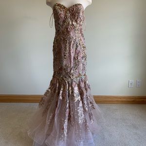 MacDuggal sweetheart mermaid dress